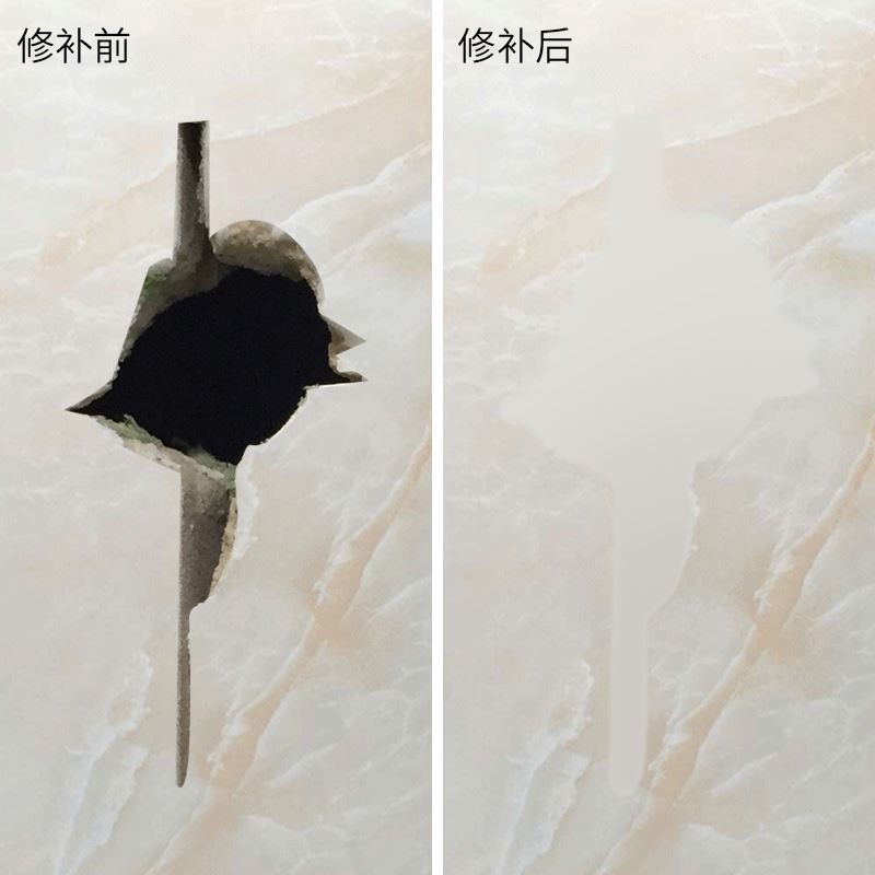 墙上瓷砖烂了一块怎么补救(墙上的瓷砖坏了用什么装饰最好)